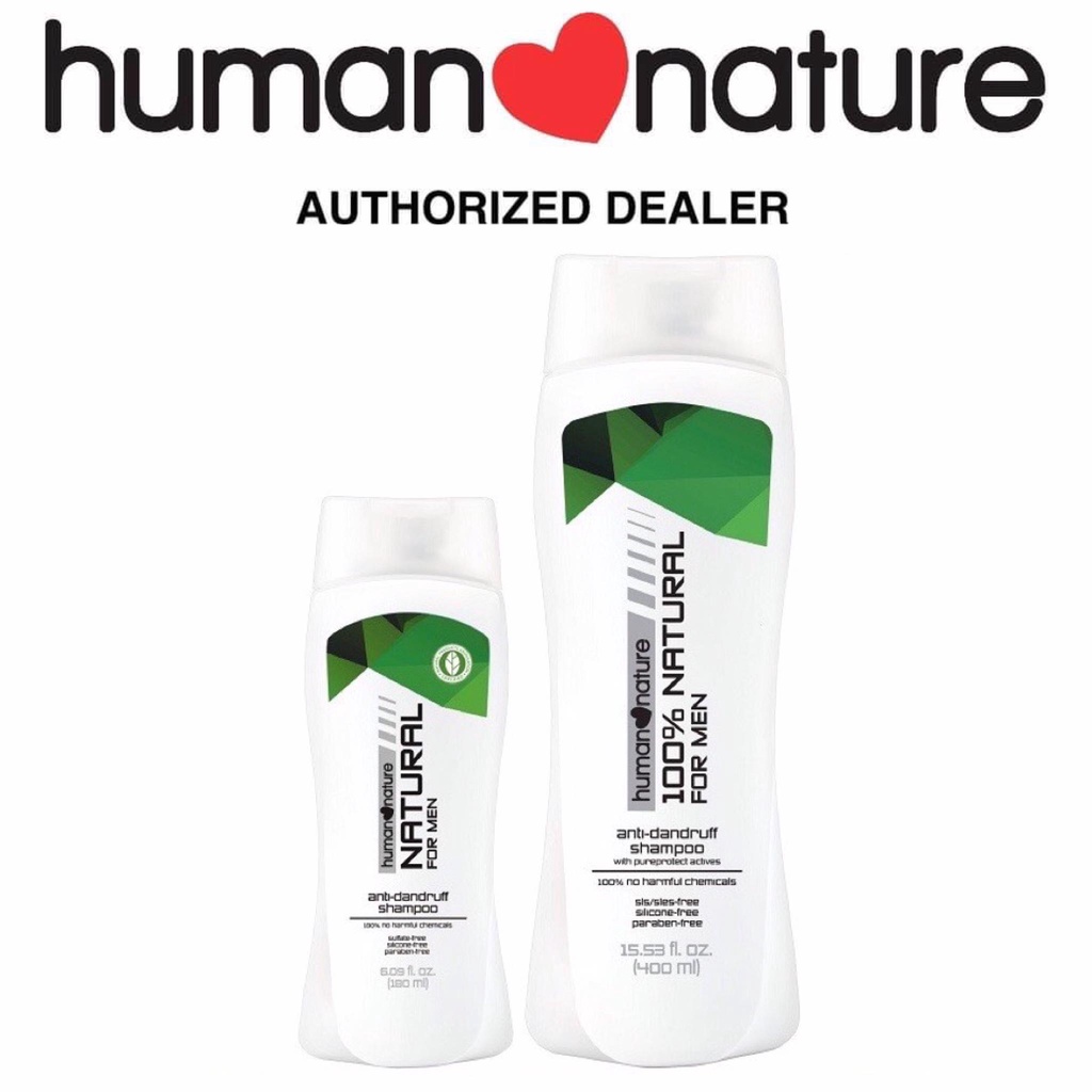 Human Nature 3in1 Men's AntiDandruff Shampoo Shopee Philippines