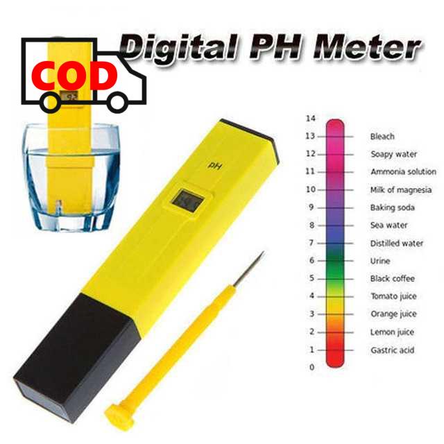 Digital pH Meter Tester 1 Set Hydroponic Acid Drinking Water Check