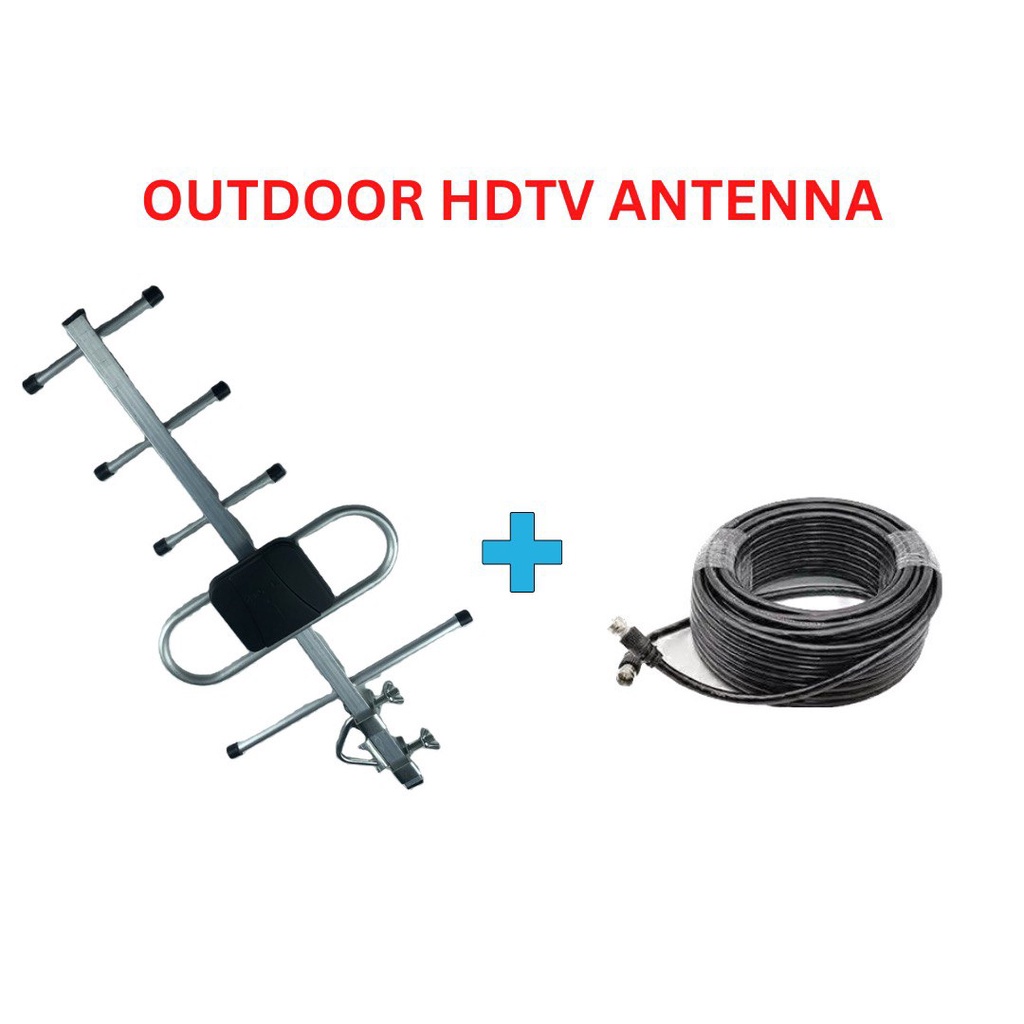 [No Blackbox Needed, Direct Plug to TV] Indoor Outdoor Antenna 5E PH5E