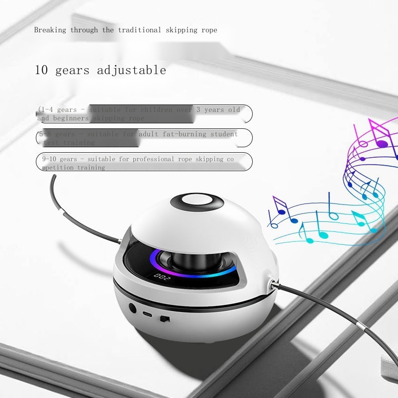 Skipping Ropes New bluetooth music intelligent automatic skipping