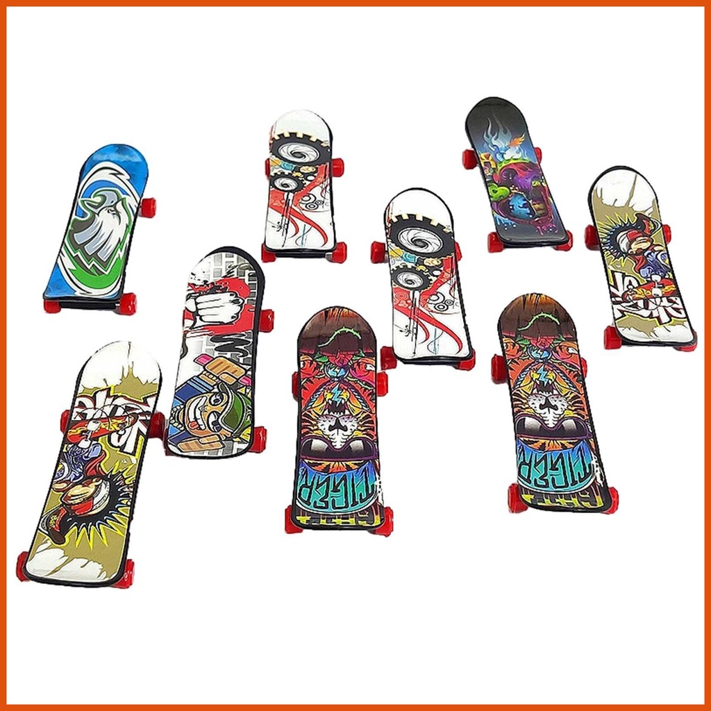 Mini Fingerboard Toy Funny Finger Skateboards For Kids Mini Finger ...