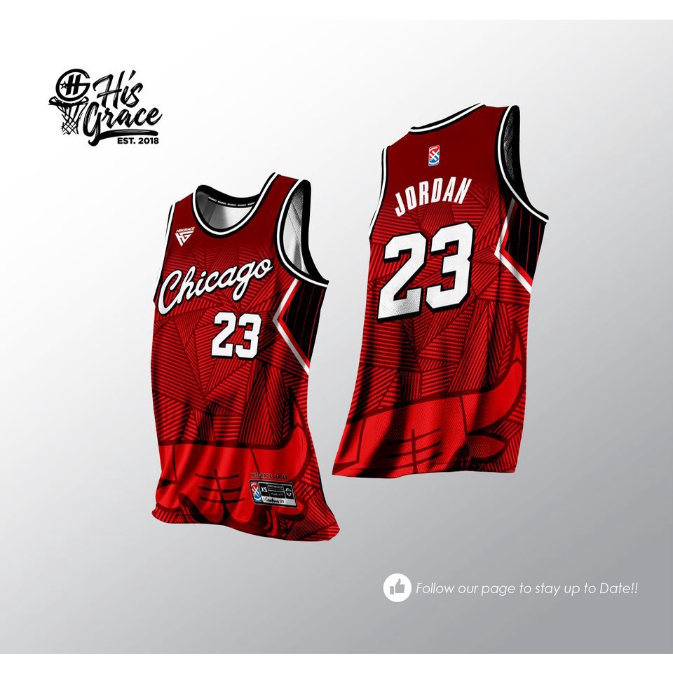 8 CHICAGO BULLS FULL SUBLIMATION HG CONCEPT JERSEY | Shopee Philippines