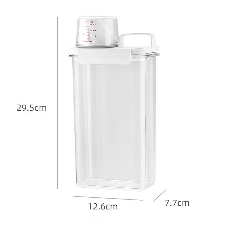COD Liquid Detergent Dispenser Washing Powder Storage Box Laundry