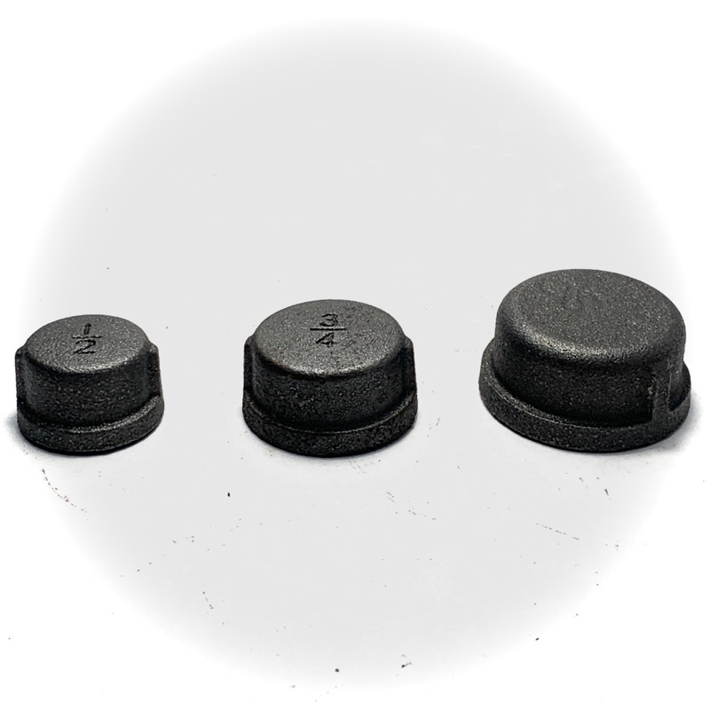 Black Malleable Iron - Industrial Cap | Shopee Philippines