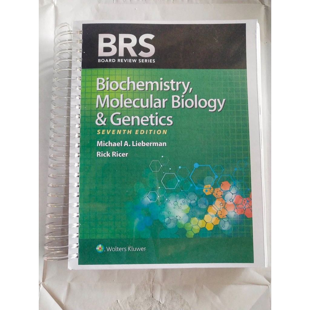 BRS Biochemistry, Molecular Biology, And Genetics, 7th Edition | Shopee ...