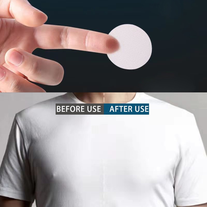 20 Pcs Men Nipple Cover Nipple Pad Adhesive Invisible Transparent ...