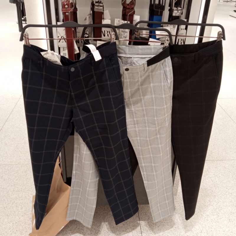 Zara MAN Slim Driver Pants (Delivery Service) Shopee Philippines
