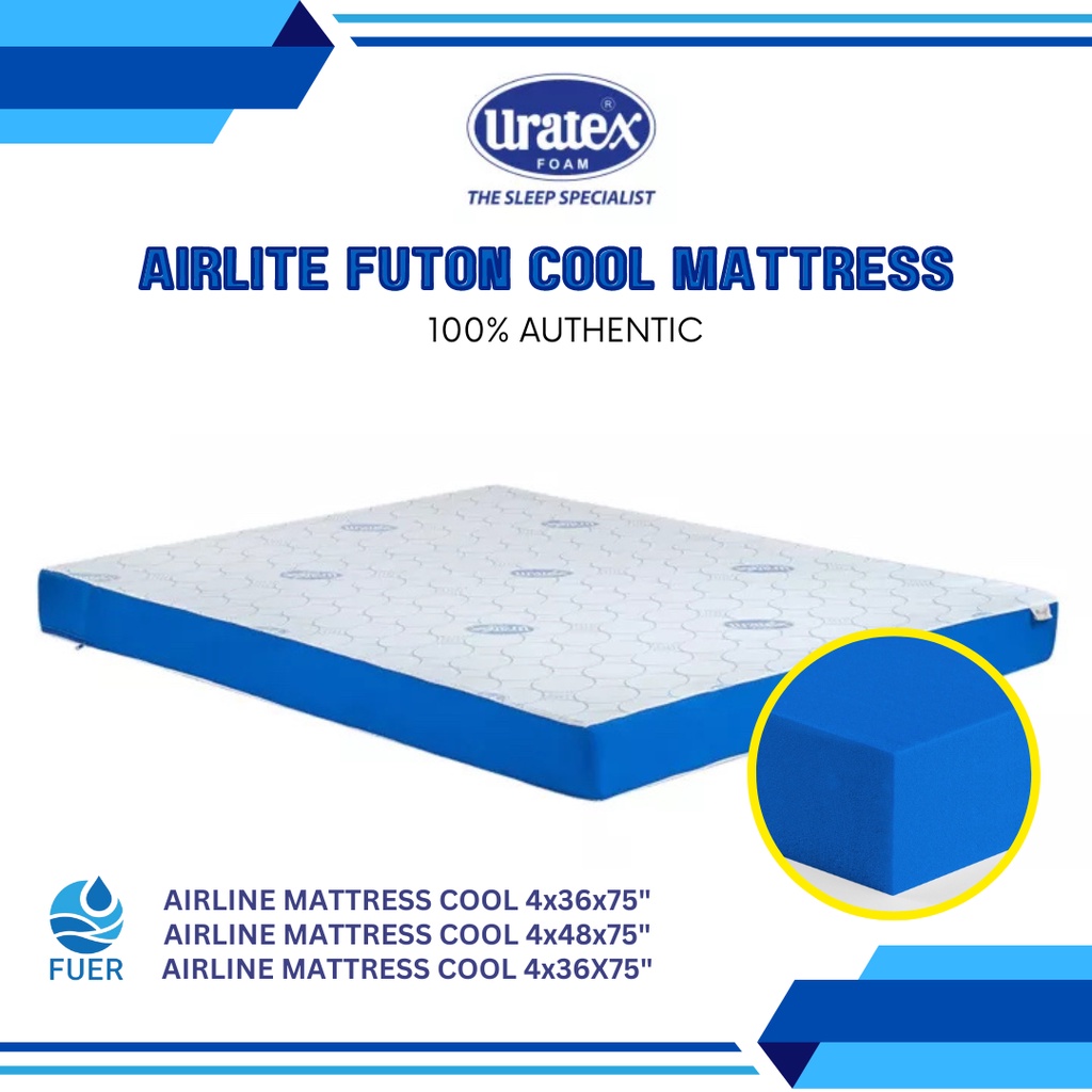 Uratex Airlite Cool Mattress 4 6 Thick 100 Original Shopee Philippines 0621