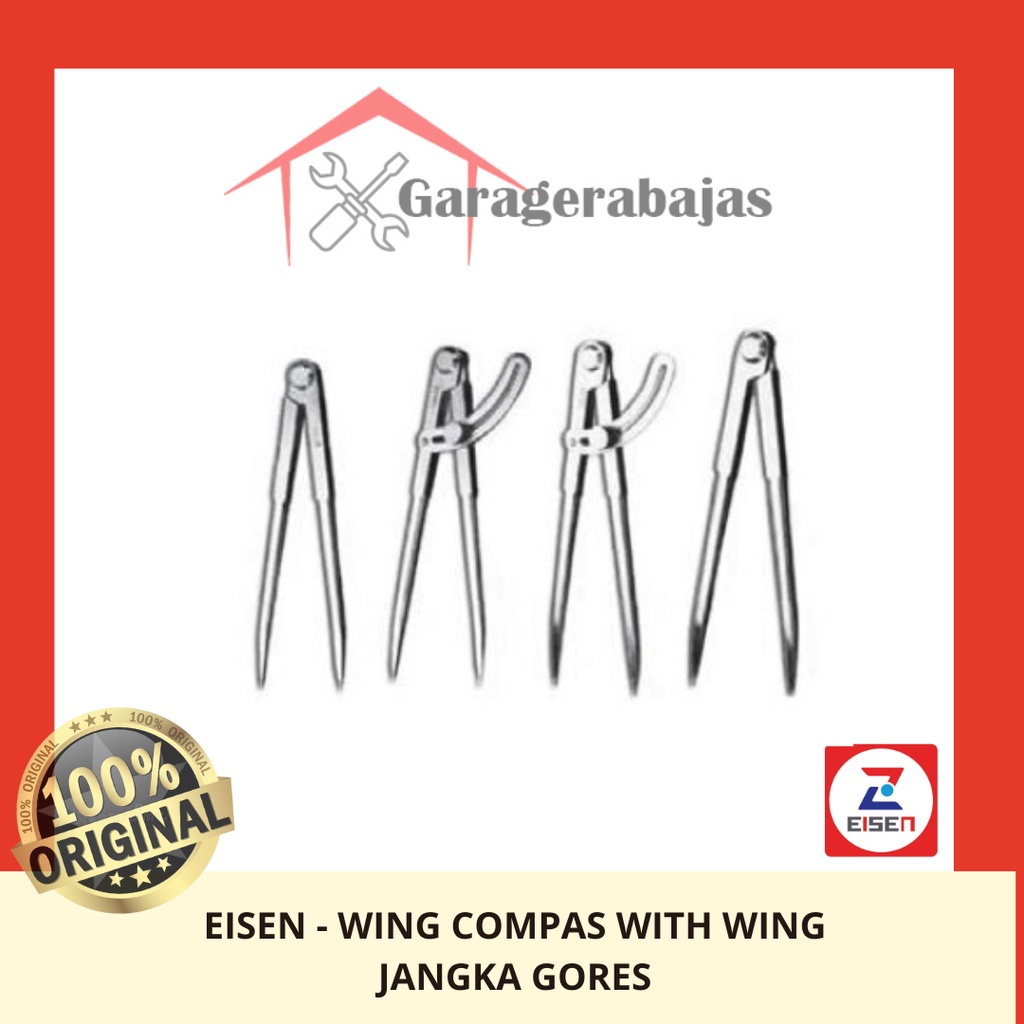 Eisen - WING COMPAS WITH WING - JANGKA GORES - 6 INCH | Shopee Philippines