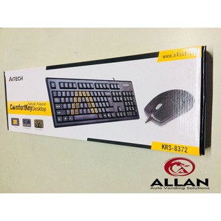 A4TECH KRS-8372 MOUSE + KEYBOARD COMBO USB ( KRS-8372 ) | Shopee ...