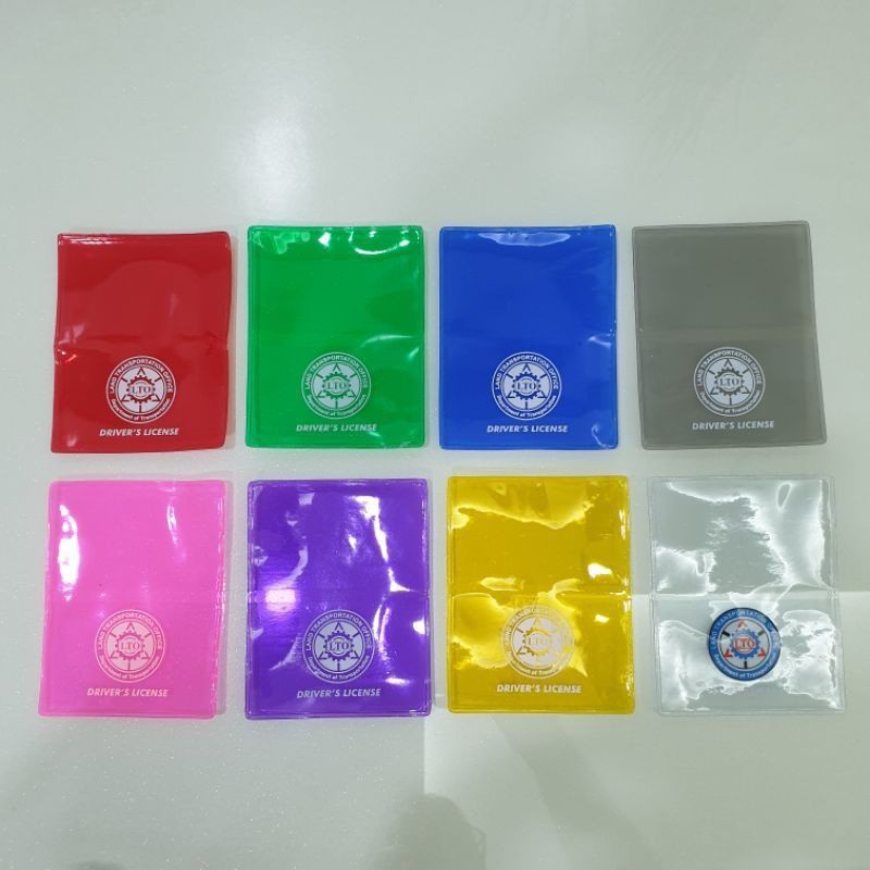 Driver license holder Pure plastic/driver license protector | Shopee ...