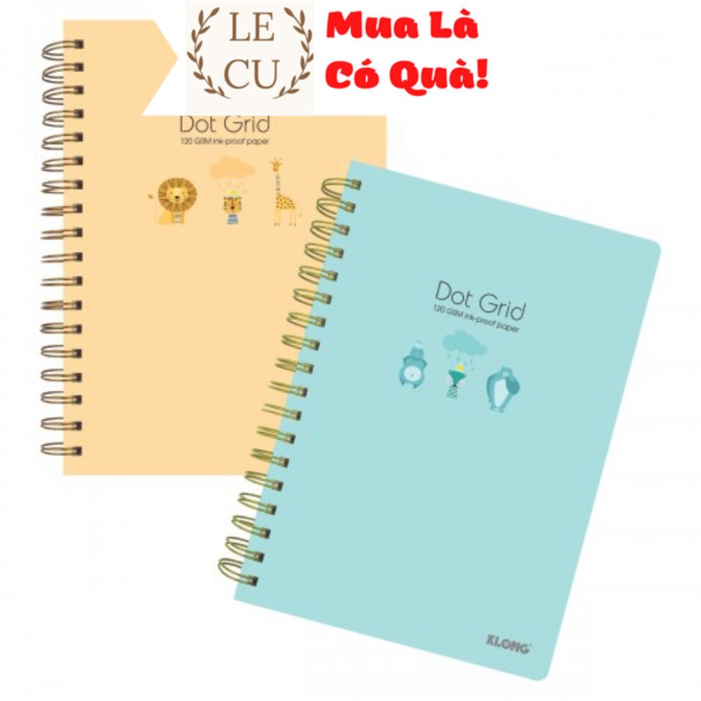 XO KLONG dual spring notebook B5 - Dot Grid 200 million 115/76; MS: 960 ...