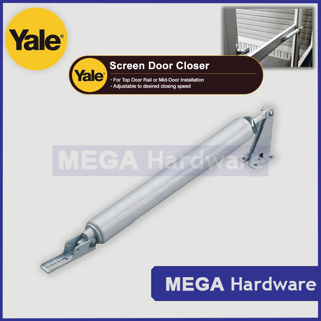 YALE Screen Door Closer/ Aluminum Door Closer/ Storm Door Closer Tube