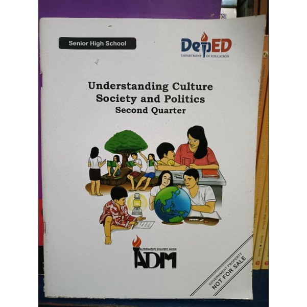 UNDERSTANDING CULTURE SOCIETY AND POLITICS SECOND QUARTER | Shopee ...