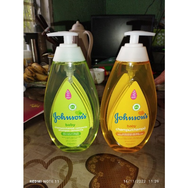 Original Johnson's baby shampoo(750ml) made in italy Shopee Philippines