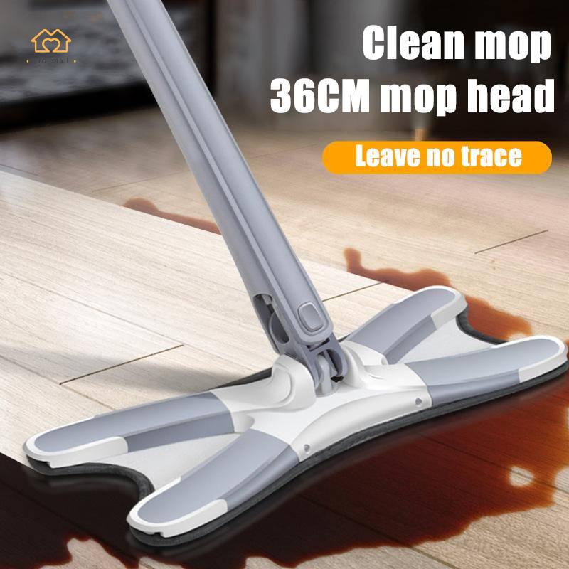 Xtype Mop360°Rotating Mop Wet and Dry Cleaning Mop Microfiber Cloth