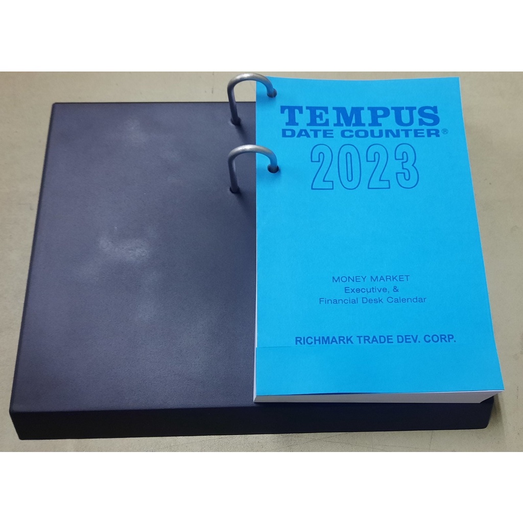 Tempus Calendar Complete Set (Refill + Plastic Stand) Shopee Philippines