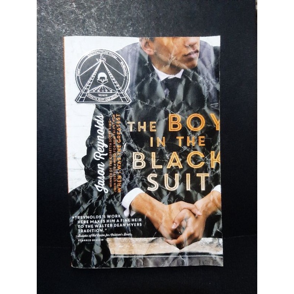 The Boy In The Black Suit Jason Reynolds Book Shopee Philippines