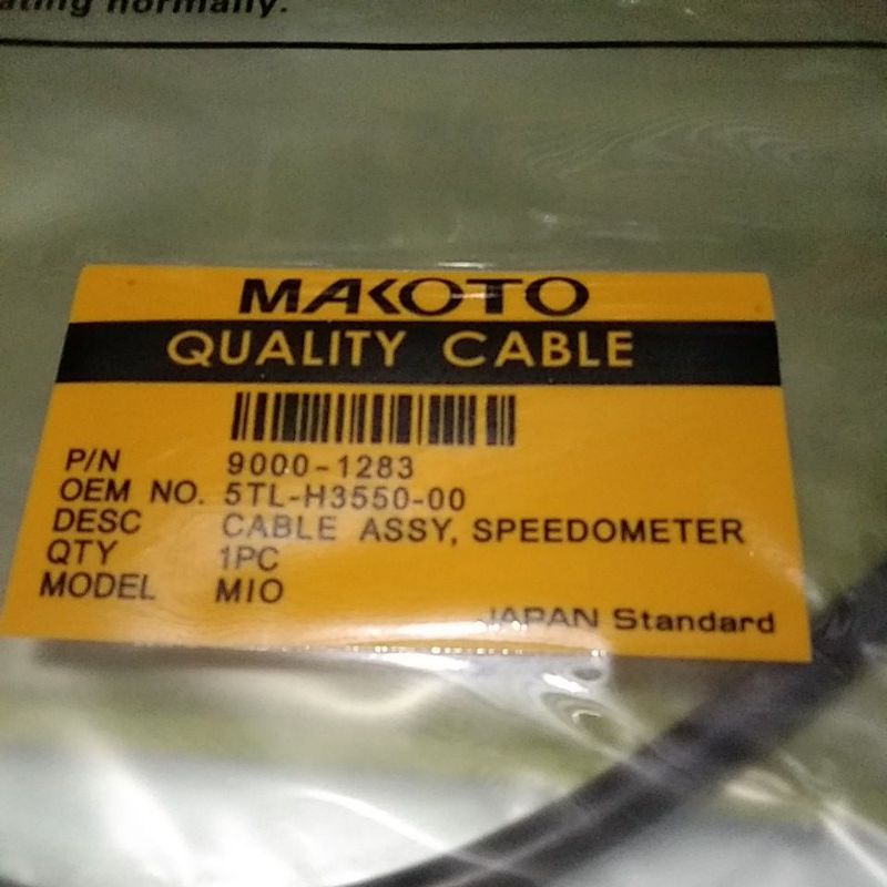 speedometer cable..mio sporty,soulty,nouvo,m3 Shopee Philippines