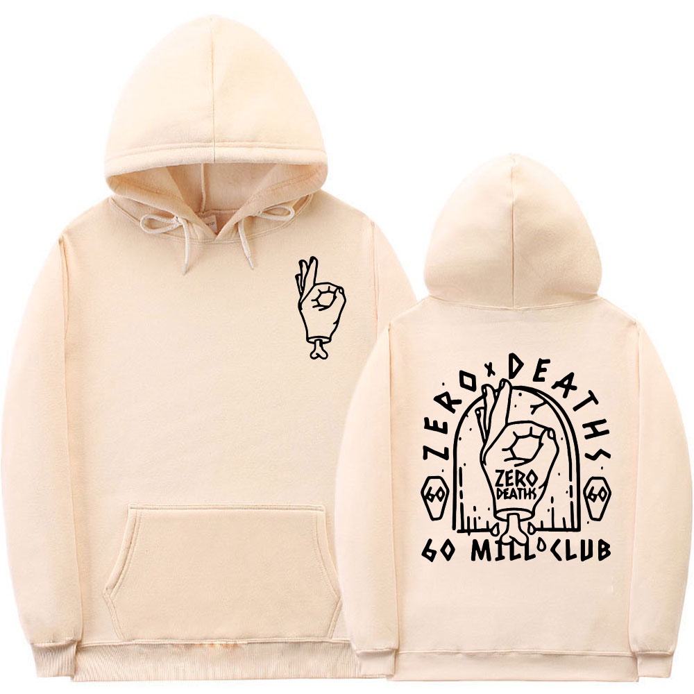 NEW Pewdiepie Zero Deaths Hoodie Pullover Mens Loose Hooded Shopee Philippines