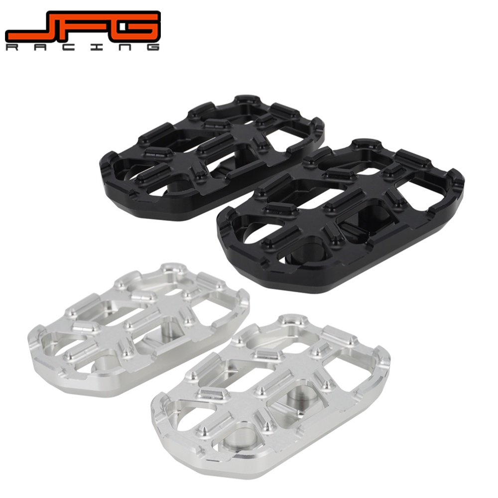 JFG Racing Motorcycle Accessory Wide Footrests Pegs Extender Pedals For ...