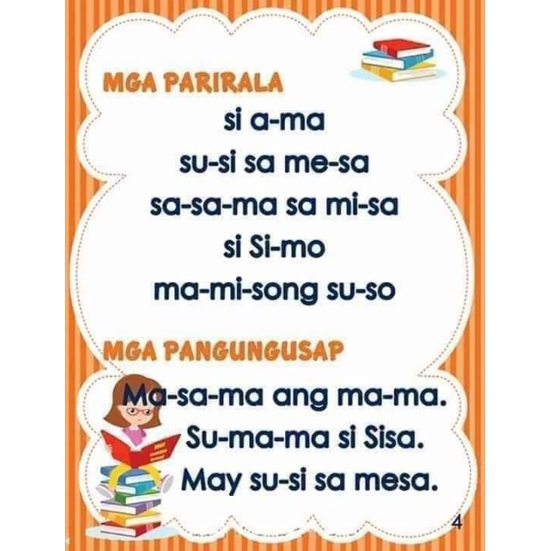 Marungko Reading l Pagsasanay sa Pagbasa *30 pages | Shopee Philippines