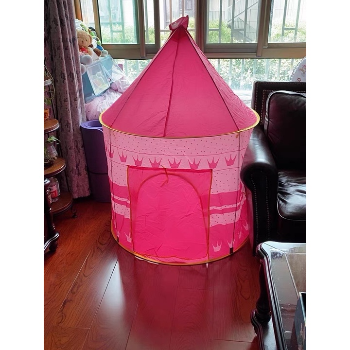 A&S Portable Folding Home Camping Kids Tent Castle Cubby House Children