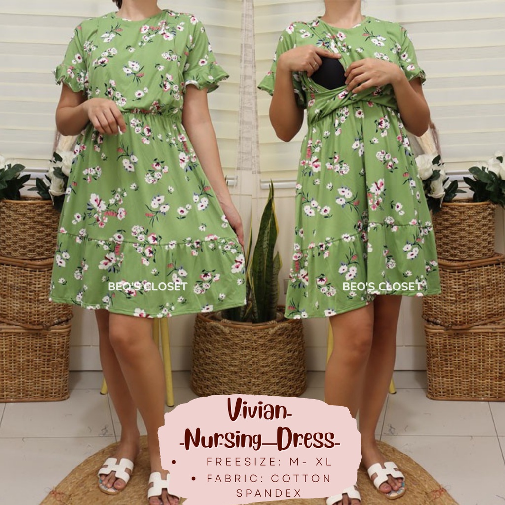 Shopee nursing outlet dress