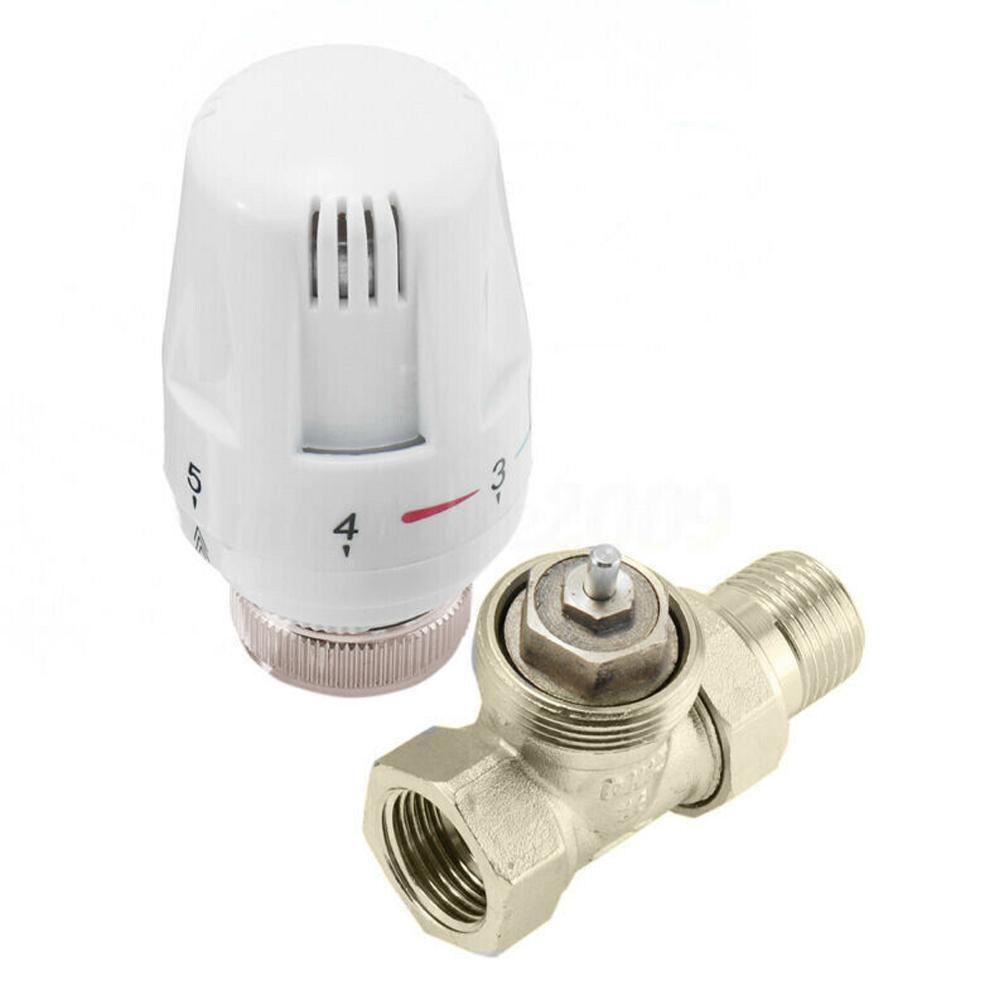 Plumbing Thermostatic Valve Pneumatic Temperature Heater Control Remote