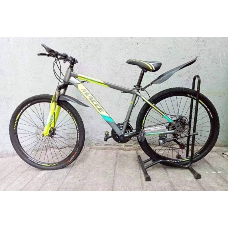 NEW! MACCE 26er STEEL Frame Mountain Bike MTB Shimano Mechanical Disc ...