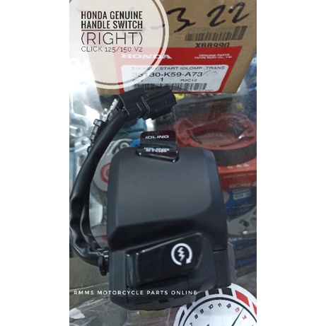 HONDA GENUINE HANDLE SWITCH CLICK 125/150 VERSION 2 | Shopee Philippines
