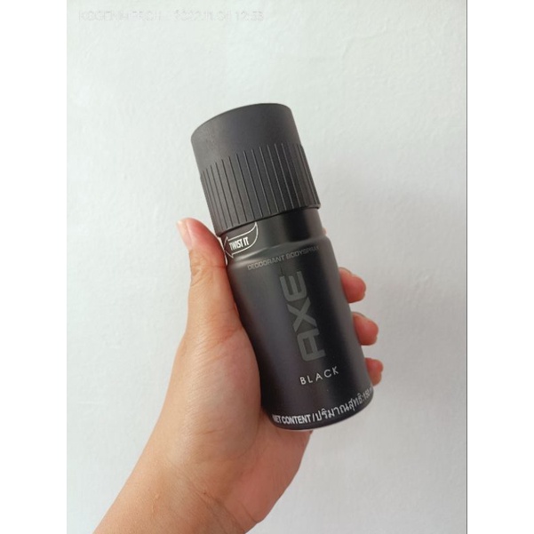 Axe Black Body Spray 150ml Original 2024 Expiry Shopee Philippines
