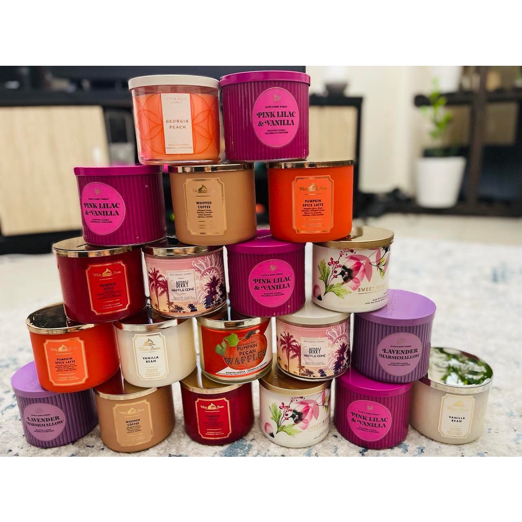 Bath and Body Works/White Barn Scented Candle Shopee Philippines