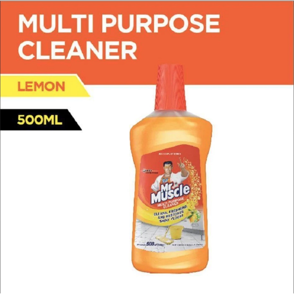MR. MUSCLE MULTI PURPOSE CLEANER LEMON SCENT 500ML Shopee Philippines