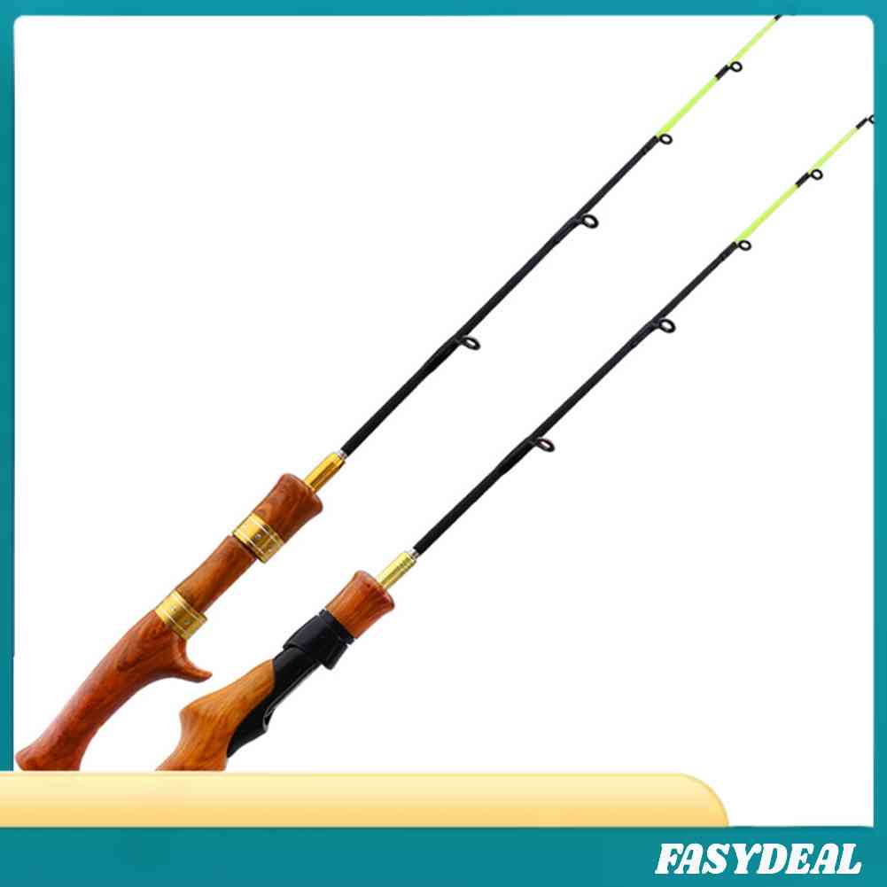Ice Fishing Rod Handle River Shrimp Carp Fishing Pole Winter Fish
