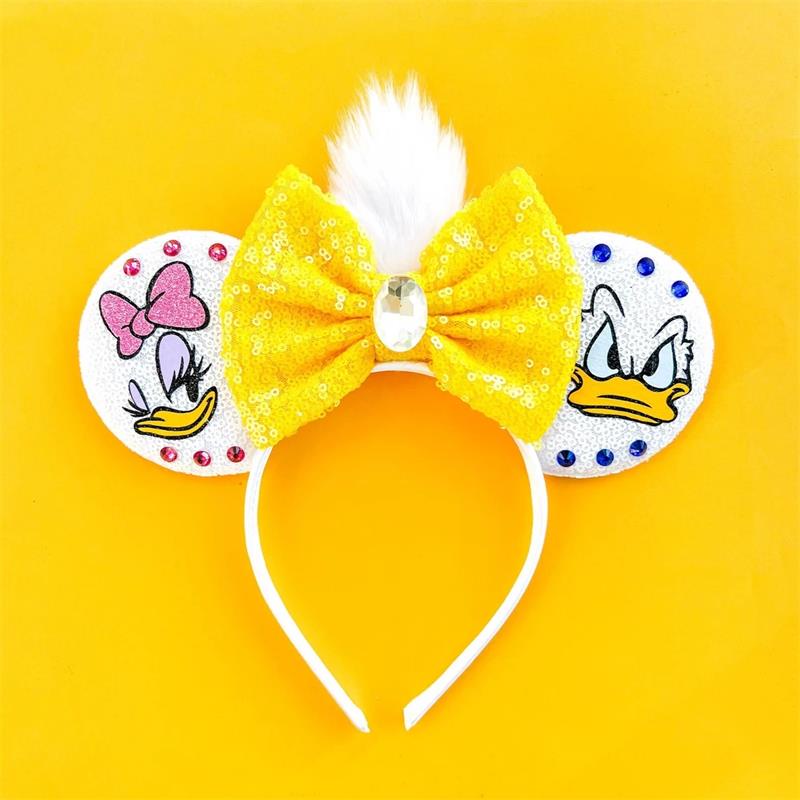 Disney Mickey Minnie Ear Headband Winnie the Pooh Girls  display picture 2