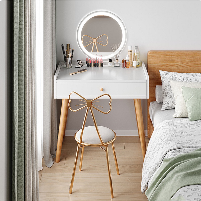Nordic dressing table bedroom modern small apartment simple makeup