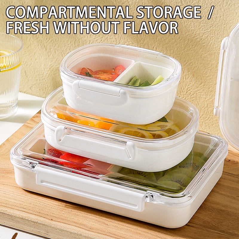 950ML Lunch Box Big Capacity Bento Box Microwave Safe Refrigerator Box ...