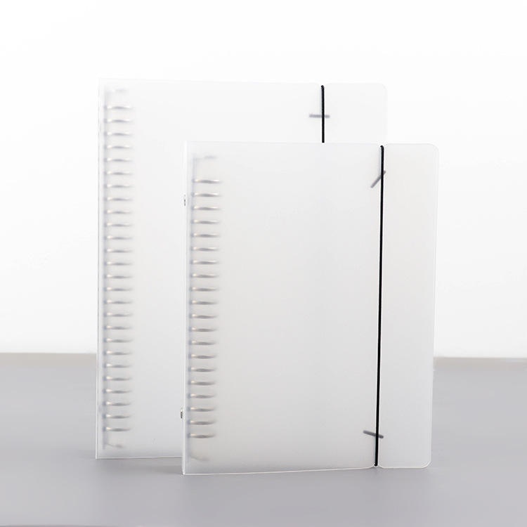 RTistry - A5, B5, A4 20-holes Loose Leaf Minimalist Translucent Binder ...