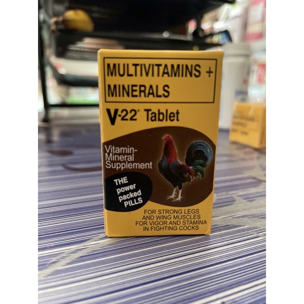 V22tablet Multivitamin + Minerals Supplement` Shopee Philippines
