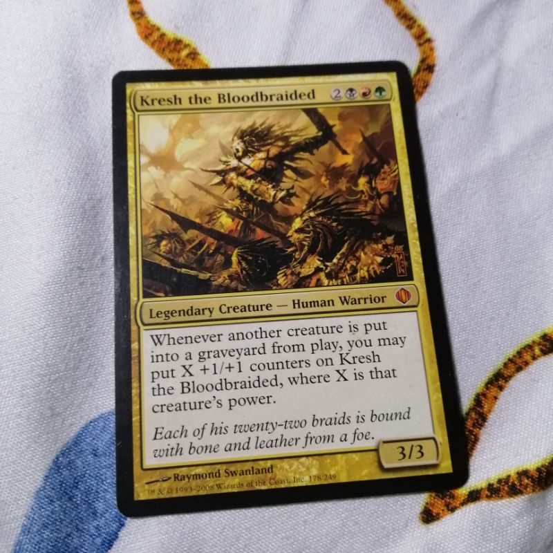 1 Kresh the Bloodbraided Shards of Alara magic MTG card magic commander ...