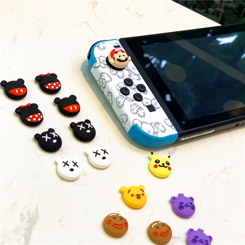 Nintendo Switch Grip Cap Switch Oled Lite Cute Cartoon Mickey Minnie