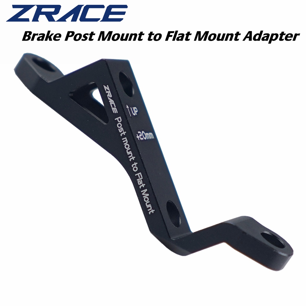 ZRACE MTB BIKE Disc Brake Adapter Post to Flat Mount Road Brake Adapter