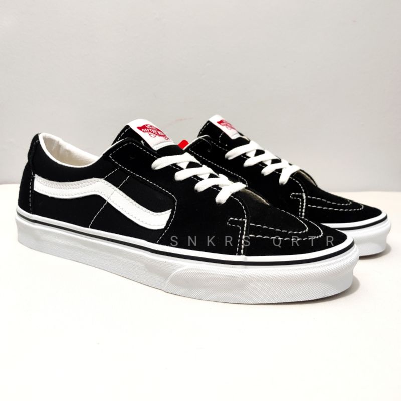 Sk8-Low Classic Black/White | Shopee Philippines