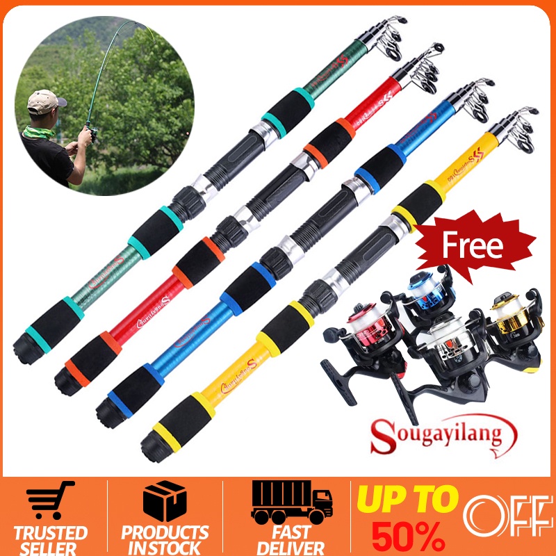 Sougayilang Fishing Rod 1.8m Length For Available In Multiple Color 4