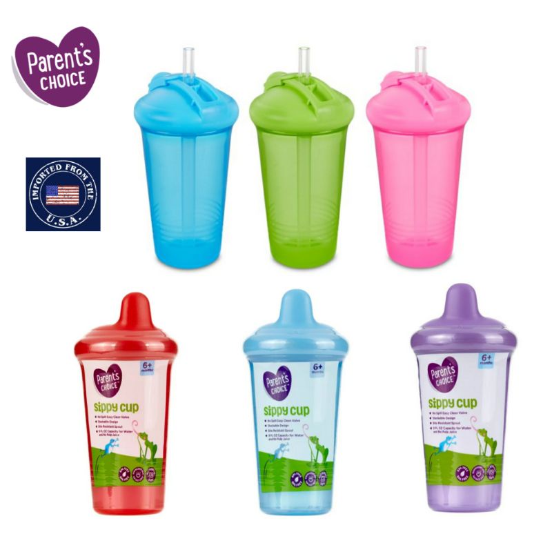 Parent's Choice SIPPY CUP and Straw Cup 9oz 6+months Shopee Philippines