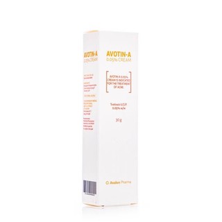 Avotin-A 0.05% Cream 30g for Acne and Aging Skin | Shopee Philippines