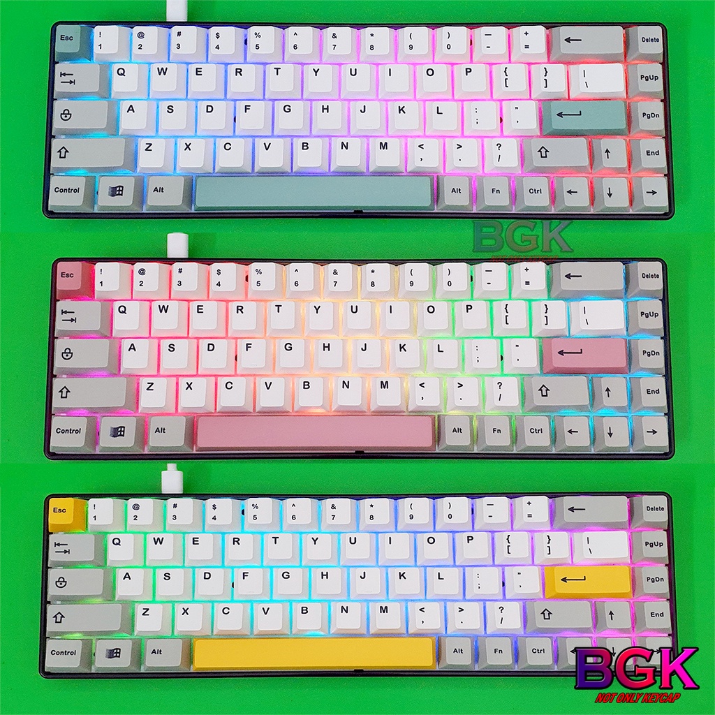 Cherry Profile 9009 PBT Dye Sub 134 Button Mechanical Keyboard Button ...