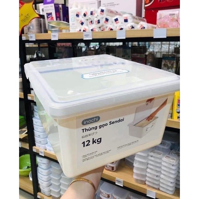 Sendai Inochi Rice Container 12kg | Shopee Philippines