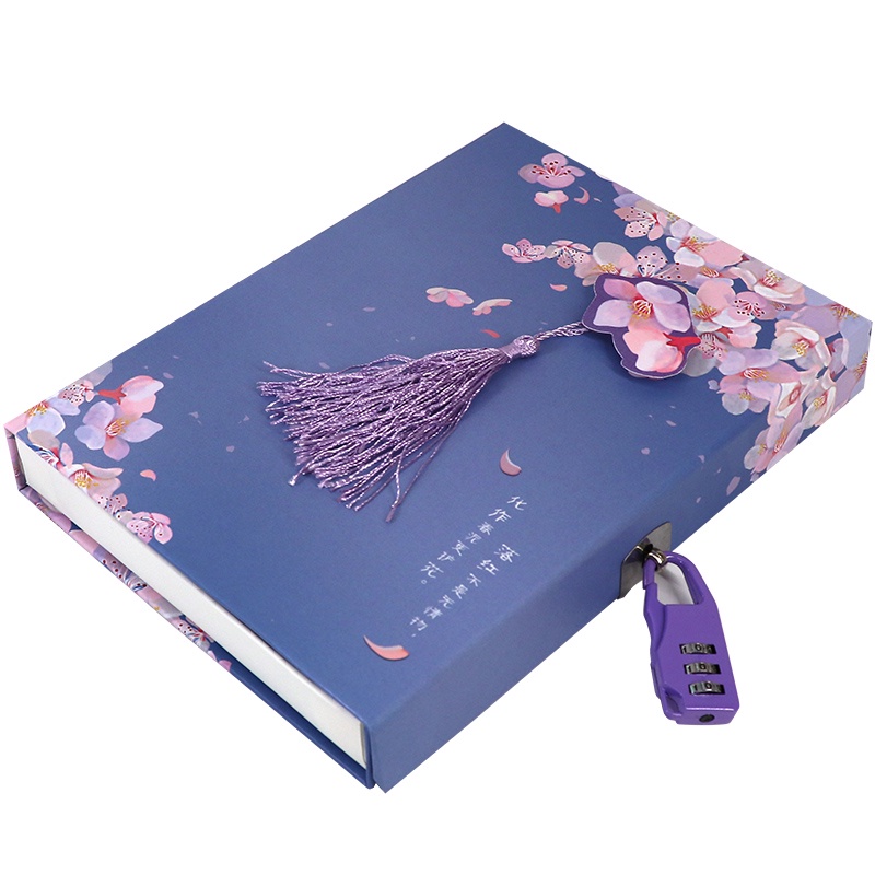 [Notebook] Simple Antique Code Book Vintage Lock Notebook Color Page ...